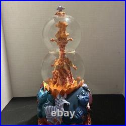 Disney The Lion King I CAN'T WAIT TO BE KING 2 Tier Snow Globe. Rare