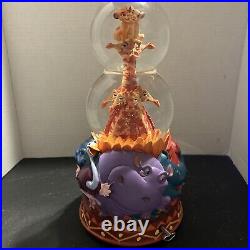 Disney The Lion King I CAN'T WAIT TO BE KING 2 Tier Snow Globe. Rare