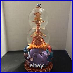 Disney The Lion King I CAN'T WAIT TO BE KING 2 Tier Snow Globe. Rare