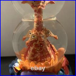 Disney The Lion King I CAN'T WAIT TO BE KING 2 Tier Snow Globe. Rare