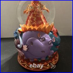 Disney The Lion King I CAN'T WAIT TO BE KING 2 Tier Snow Globe. Rare