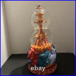 Disney The Lion King I CAN'T WAIT TO BE KING 2 Tier Snow Globe. Rare