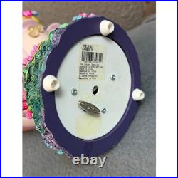 Disney The Little Mermaid Ariel Snow Globe Shell Coral Reef Flounder Sebastian