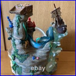 Disney The Little Mermaid Ariel's Grotto Snow Globe Music Box Part of Your World
