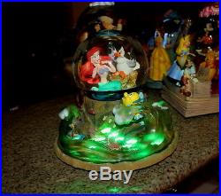 Disney The Little Mermaid Music Snow Water Globe Part Of Your World