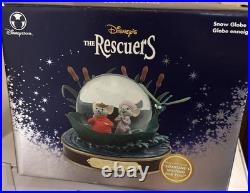 Disney The Rescuers Musical Snow Globe 30th Anniversary Limited Edition