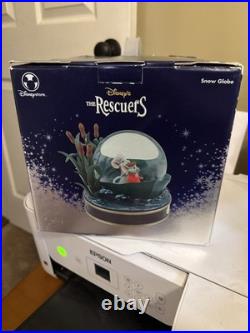 Disney The Rescuers Musical Snow Globe 30th Anniversary Limited Edition