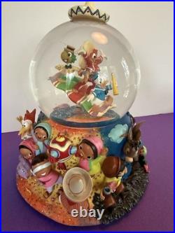 Disney The Three Caballeros Musical Snow Globe #24149 & Backpack VIDEO