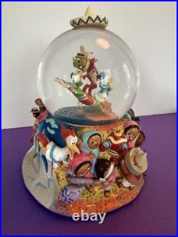 Disney The Three Caballeros Musical Snow Globe #24149 & Backpack VIDEO