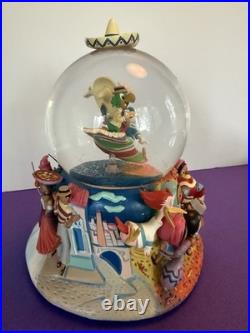 Disney The Three Caballeros Musical Snow Globe #24149 & Backpack VIDEO