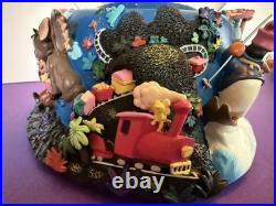 Disney The Three Caballeros Musical Snow Globe #24149 & Backpack VIDEO