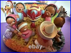 Disney The Three Caballeros Musical Snow Globe #24149 & Backpack VIDEO