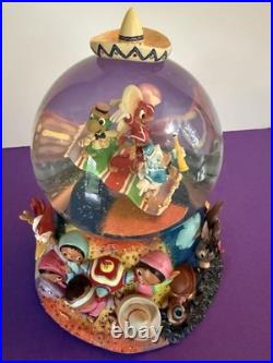 Disney The Three Caballeros Musical Snow Globe #24149 & Backpack VIDEO