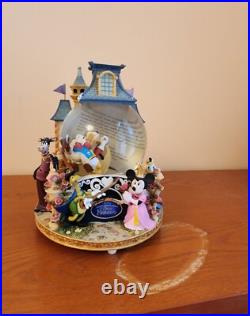 Disney Three Musketeers Musical Snow Globe
