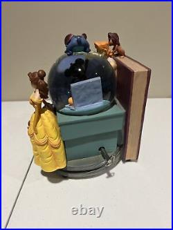Disney Through the Years Volumes 1&2 Snow Globes Bookends Music Box