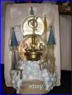 Disney TinkerBell Share a Dream Come True Float Castle Snow Globe