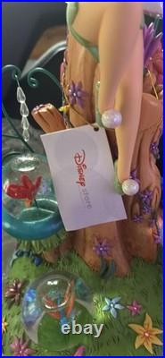 Disney Tinker Bell Among Fireflies Musical Snow Globe You Can Fly MINT