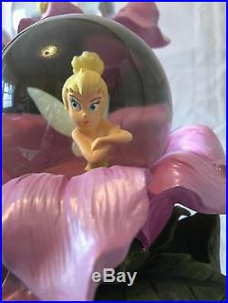 Disney Tinker Bell- Moods- Snow Globe Limited To 500 Disney Auctions- Rare