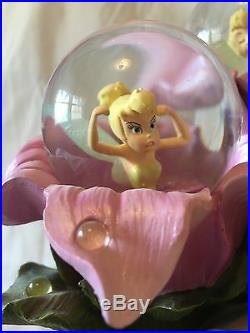 Disney Tinker Bell- Moods- Snow Globe Limited To 500 Disney Auctions- Rare