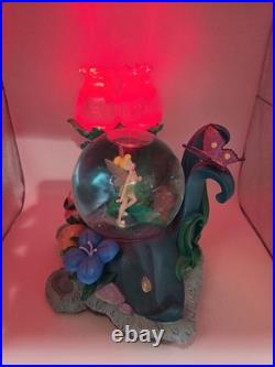 Disney Tinker Bell Musical Light-Up Snow Globe #95653 You Can Fly Working