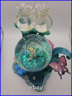 Disney Tinker Bell Musical Light-Up Snow Globe #95653 You Can Fly Working