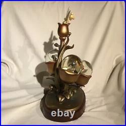 Disney Tinkerbell Fairies Friend Bronze Statue Figurines Multi Mini SnowGlobeIOB