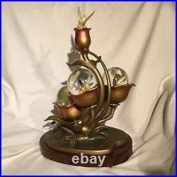 Disney Tinkerbell Fairies Friend Bronze Statue Figurines Multi Mini SnowGlobeIOB