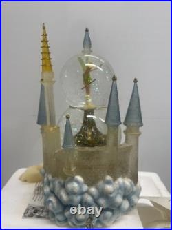 Disney Tinkerbell Snow Globe Crystal Castle, Music And Rotation