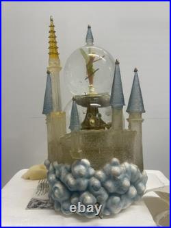 Disney Tinkerbell Snow Globe Crystal Castle, Music And Rotation