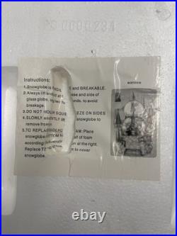 Disney Tinkerbell Snow Globe Crystal Castle, Music And Rotation