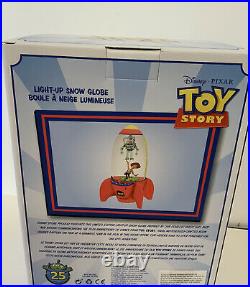 Disney Toy Story 25th Anniversary Light Up Snowglobe Limited Edition The Claw