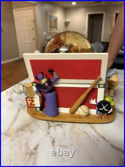Disney Toy Story Andy's Toys Musical Snow Globe Woody Buzz Rex Hamm Rare