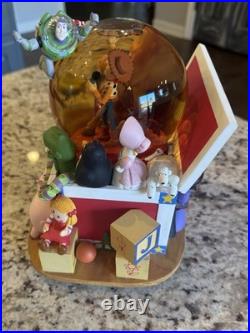 Disney Toy Story Andy's Toys Snow Globe Woody Buzz Jessie Bullseye Rex