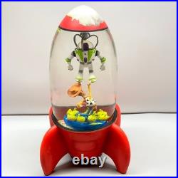 Disney Toy Story Light-Up Rocket Claw Space Crane Snow Globe Limited 25th Anniv