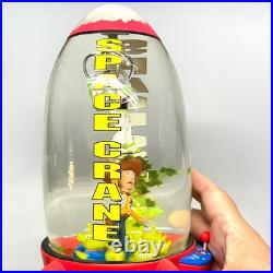 Disney Toy Story Light-Up Rocket Claw Space Crane Snow Globe Limited 25th Anniv