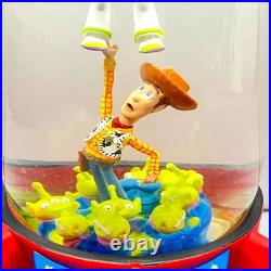 Disney Toy Story Light-Up Rocket Claw Space Crane Snow Globe Limited 25th Anniv