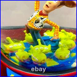 Disney Toy Story Light-Up Rocket Claw Space Crane Snow Globe Limited 25th Anniv