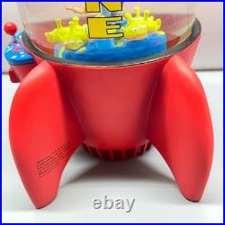 Disney Toy Story Light-Up Rocket Claw Space Crane Snow Globe Limited 25th Anniv