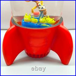 Disney Toy Story Light-Up Rocket Claw Space Crane Snow Globe Limited 25th Anniv