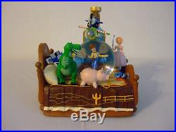 Disney Toy Story Snowglobe Extremely Rare Andy's Bed