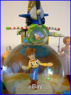 Disney Toy Story Snowglobe Extremely Rare Andy's Bed