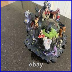 Disney Villain Musical Snow Globe