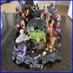 Disney Villain Musical Snow Globe