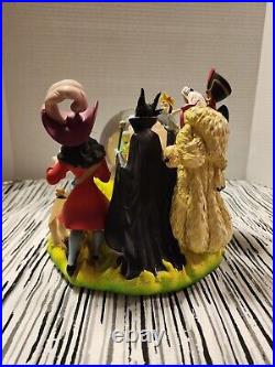 Disney Villains Fortune Teller Musical Grim Grinning Blower Snowglobe