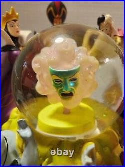 Disney Villains Fortune Teller Musical Grim Grinning Blower Snowglobe