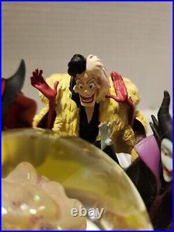 Disney Villains Fortune Teller Musical Grim Grinning Blower Snowglobe