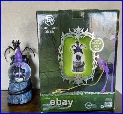 Disney Villains Maleficent Dragon Musical Snow Globe with Box & Styrofoam Disney Villains Maleficent Dragon Musical Snow Globe with Box & Styrofoam