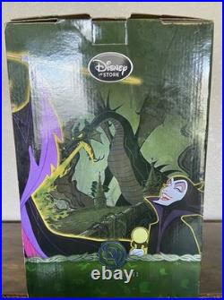 Disney Villains Maleficent Dragon Musical Snow Globe with Box & Styrofoam Disney Villains Maleficent Dragon Musical Snow Globe with Box & Styrofoam