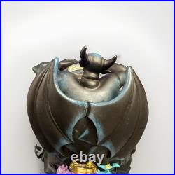 Disney Villains Musical Snow Globe Plays Grim Ginning Ghost Clean
