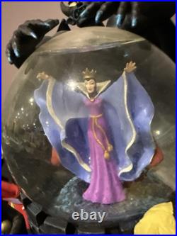 Disney Villains Snow Globe Glow in the Dark Musical Grim Grinning Ghost Haunted
